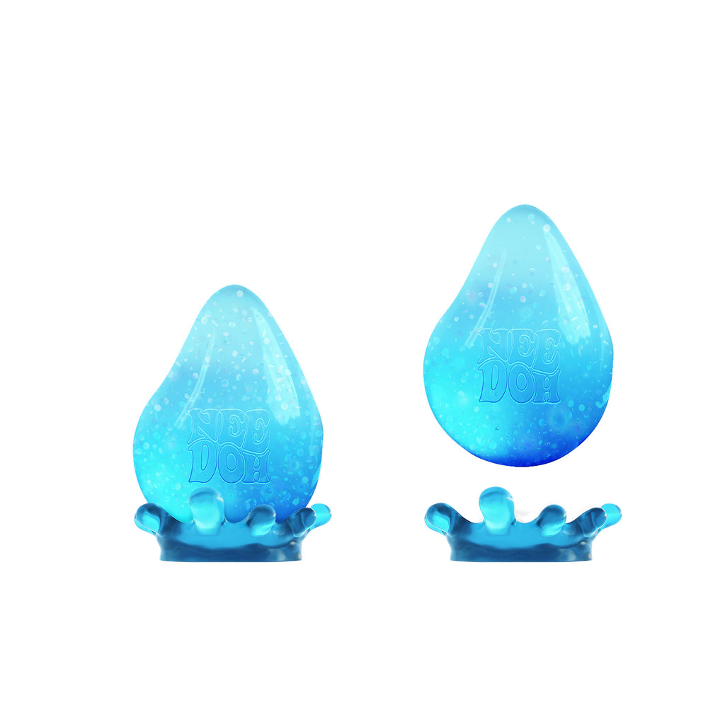 Sparkle-Filled Tear Drop Sensory Squish